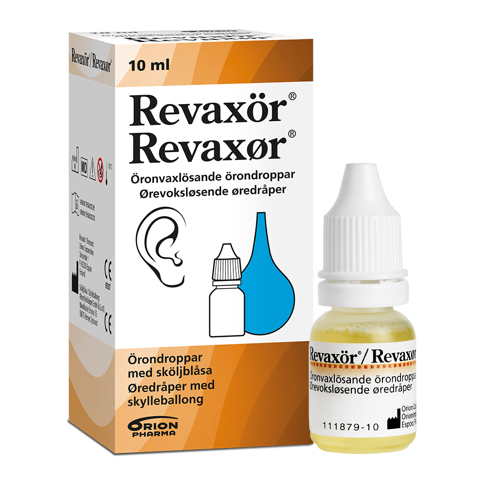 Revaxör örondroppar